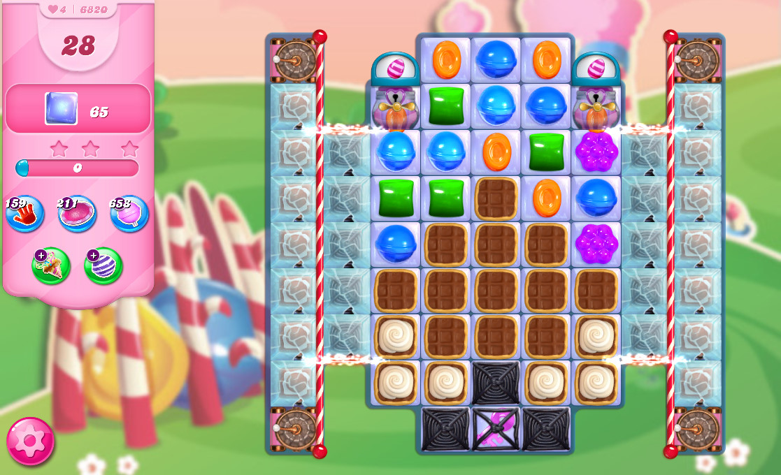 Candy Crush Saga level 6820