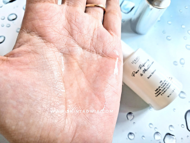 teratu beauty pore refining & multibiome acne serum
