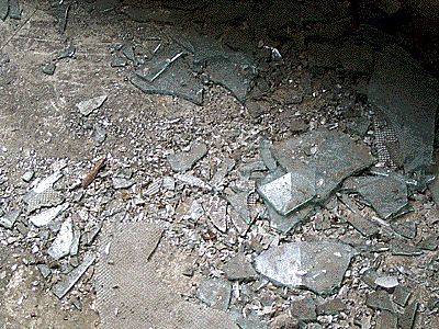broken glass. my colour and texture research