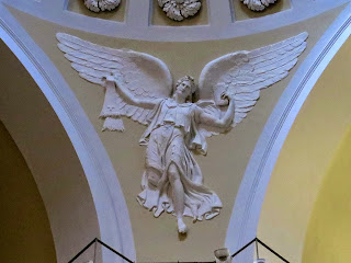 Sculpture representing an angel, San Benedetto church, Livorno