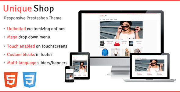 UniqueShop - Responsive Prestashop Theme - PrestaShop eCommerce