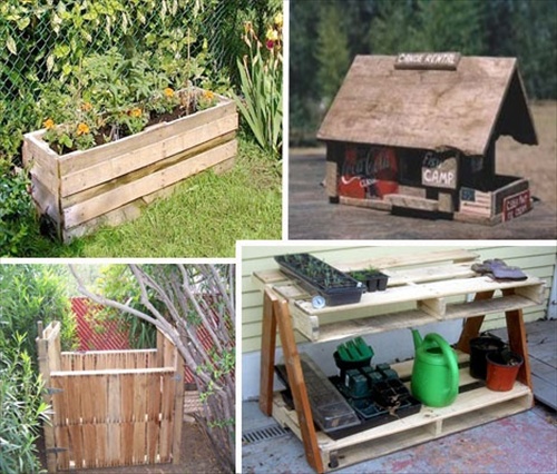 DIY Pallets of Wood : 30 Plans and Projects | Pallet Furniture Ideas