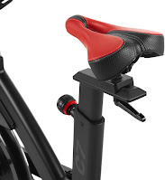 Bowflex C7 IC Bike's 4-way adjustable saddle, image