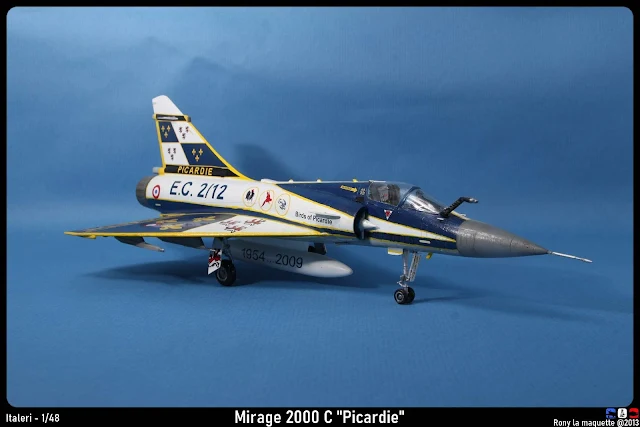 Mirage 2000C "Picardie" d'Italeri au 1/48.