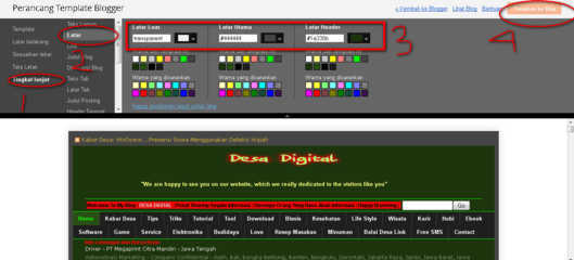 Desa Digital | Dasboard Template