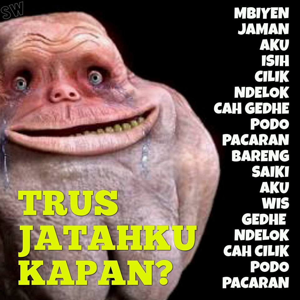 47 Meme Lucu Jowo Keren Dan Terbaru Kumpulan Gambar Meme Lucu