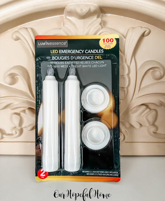 Luminessence LED emergency candles