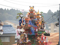 上組の山笠のテーマは「天地人」