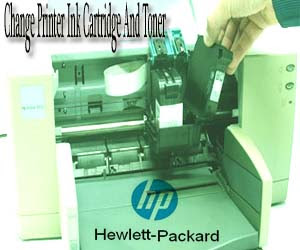 Change HP Printer Ink Cartrige