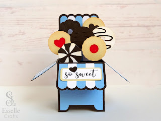 Biscuit Box Card by Esselle Crafts