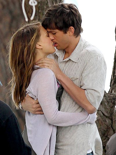 ashton kutcher nose. Ashton Kutcher and Natalie