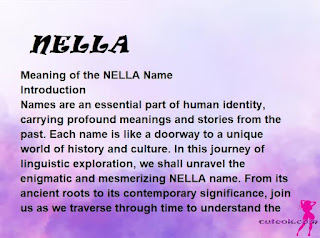 meaning of the name "NELLA"