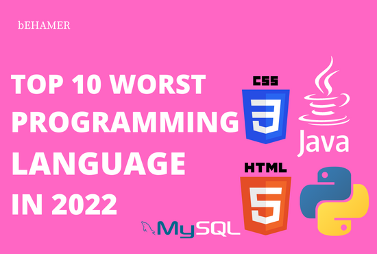 Top 10 Dying WORST Programming Languages- To Learn In 2022