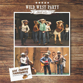 Learn Cowboy Country Dance, Cowboy Country Dance, Country Live Band, BBQ Feast, Cowboy Games, Wild West Weekend,  Damansara Seresta, Land and General Berhad, LNG Berhad