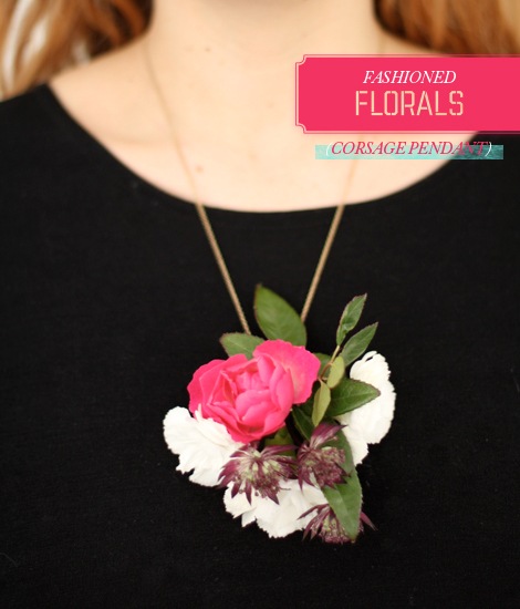 corsage pendant