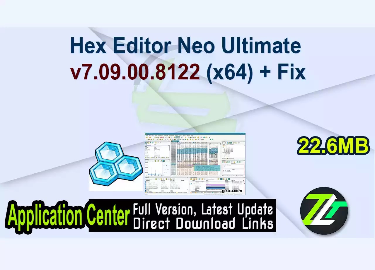 Hex Editor Neo Ultimate v7.09.00.8122 (x64) + Fix