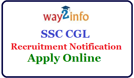 SSC CGL 2020-21 Notification. Apply Online