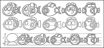 Desenhos para colorir Peixonauta - Fishnaut 