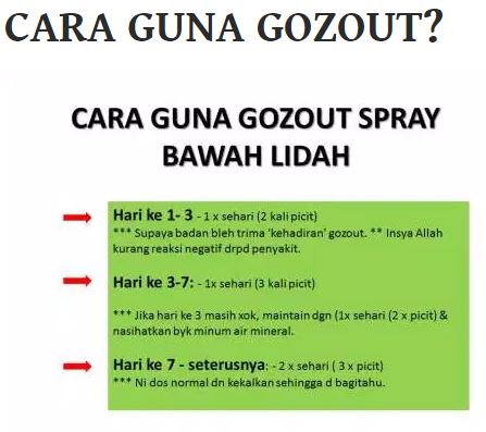 Gozout ubat gout dan kencing manis paling berkesan dan mujarab