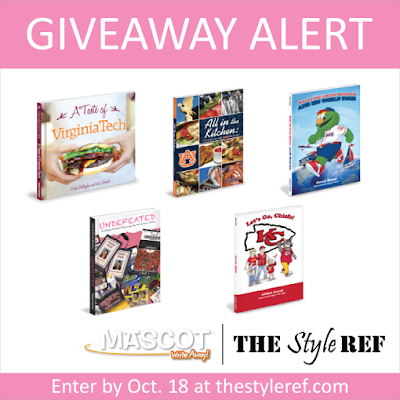 Giveaway Alert from The Style Ref and Mascot Books