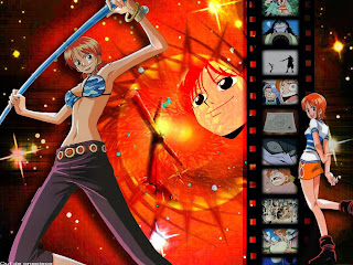nami x nico robin hot hnt sexy chan one piece wallpaper anime pirate