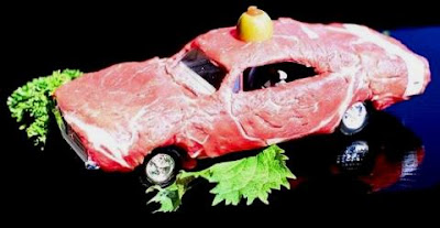 Meat Art Car