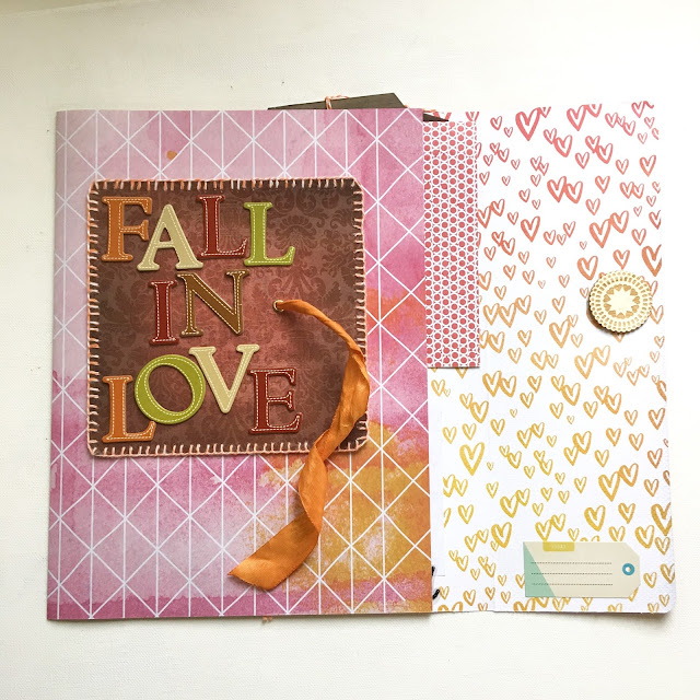 Fall In Love Mini Album by Angela Tombari per Crea Il Tuo con Angela & Giorgia October Kit Project 1