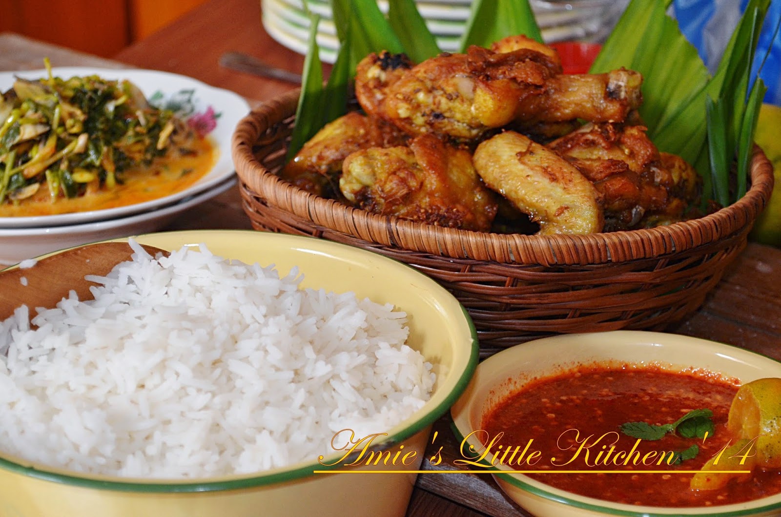 Masakan Kampung: Sayur Lodeh Cocos, Ayam Goreng Kampung 