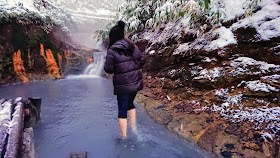 北海道 登別 足湯