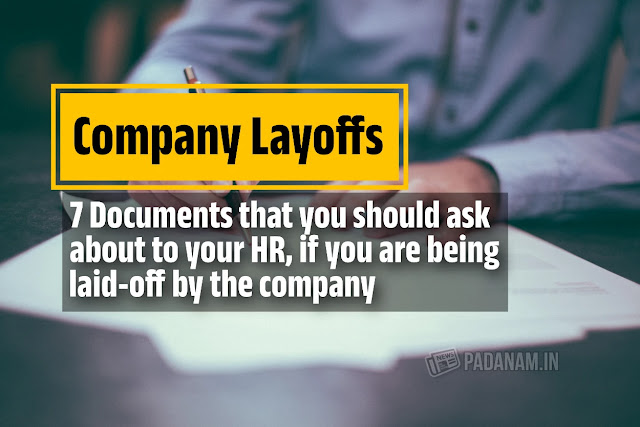 Documents You Should Ask HR for When Being Laid Off from an MNC in India