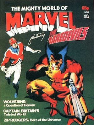 The Mighty World of Marvel #8, Captain Britain and Wolverine