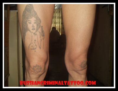 Russian criminal tattoo