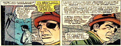 Amazing Spider-Man #46, John Romita, Patch is fooled by the dummy of Peter Parker as it swings away