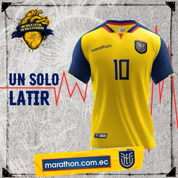 Nueva camiseta de la TRICOLOR