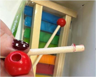 Poundland & Dealz Recall Wooden Xylophone Toy Due to Choking Hazard - broken stick