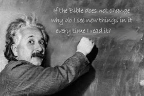 If the Bible is unchanging why does it seem new?