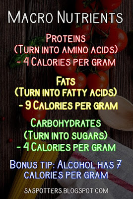 List of macro nutrients