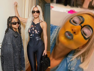 North West Turned mom Kim Kardashian Into a Minion and It's Hilarious