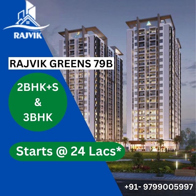 Rajvik Greens 79b - 2bhk+s and 3bhk affordable apartments || Rajvik Greens Sector 79b Gurgaon- New Affordable Project