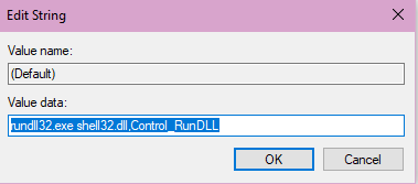 Add Control Panel to Right Click Menu