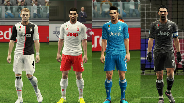 Pes 2013 Juventus 2019 2020 Full Kits Kazemario Evolution