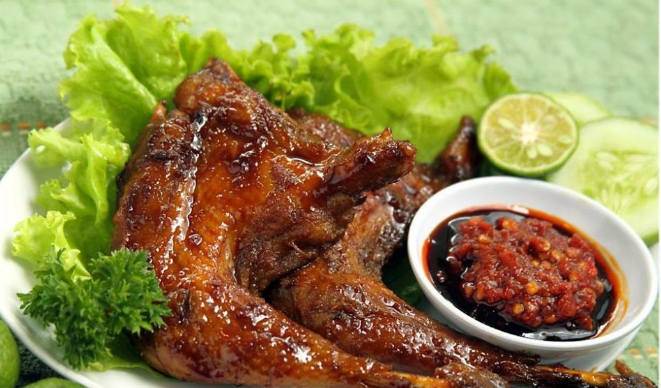 Resep Ayam Bakar Pedas Manis, Bumbu Rujak, Kecap Dan Bumbu 