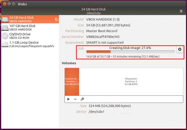 Cara Mudah Membuat System Image Backup Windows menggunakan Ubuntu
