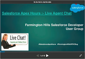 http://amitsalesforce.blogspot.com/2017/02/salesforce-apex-hours-live-agent.html