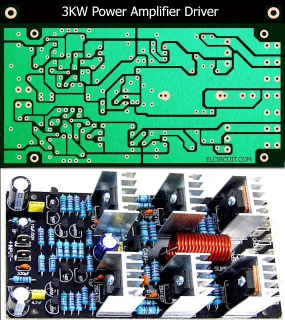 3kW Power Amplifier Driver Circuit