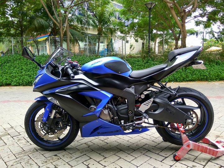 JUAL MOGE BEKAS Kawasaki ZX636 2013 JAKARTA LAPAK 