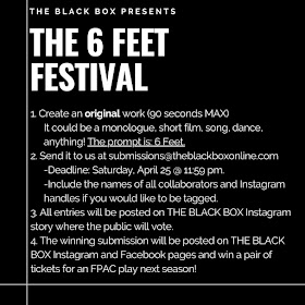 Submissions Still Open for The 6 Feet Festival