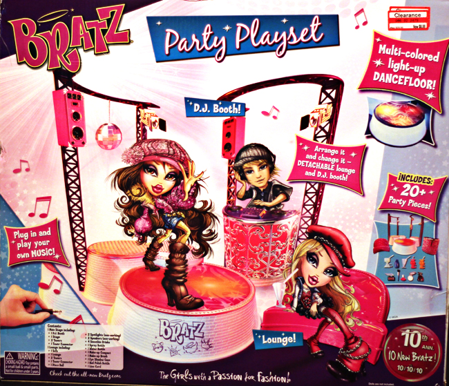 Hey, It's Muff: Bratz Party Playset