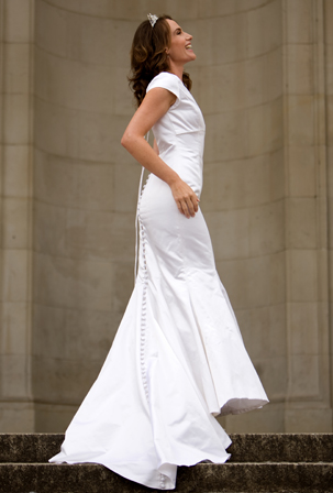 Romantic White Wedding Dress