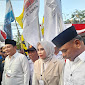 Pasangan Subandi-Mimik Resmi Daftar Cakada Sidoarjo ke KPU di Hari Terakhir Pendaftaran